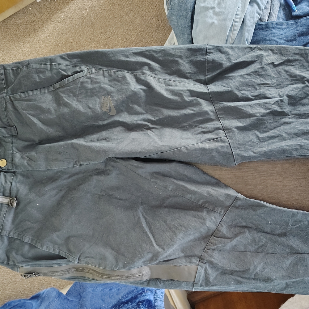 Nike Charcoal Track Pants Relaxed Fit Joggers